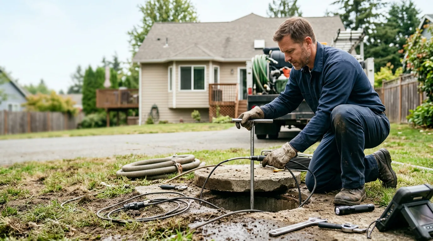 Septic Tank Pumping in Capac, MI
